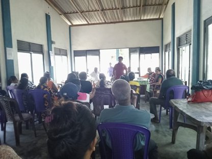 Community awareness program organized by the Productivity Promotion Division  Maha Payagala
