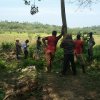 Survey of land in connection with the project of providing Mahavelya land for cultivation