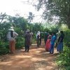 Survey of land in connection with the project of providing Mahavelya land for cultivation